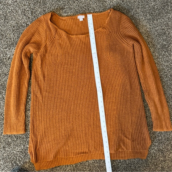 MERONA KNIT SPARKLY COPPER SWEATER - Picture 9 of 14